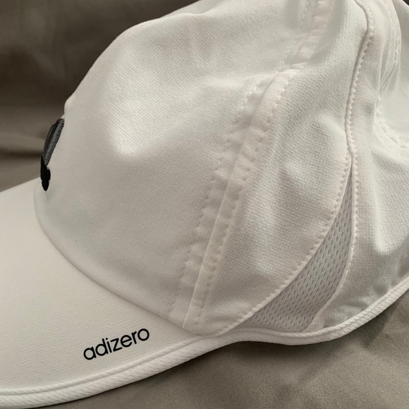 White sleek, lightweight cap - Picture 5 of 5
